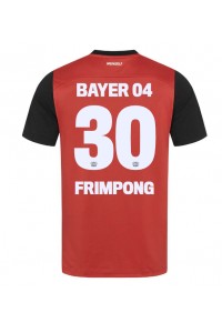 Fotbalové Dres Bayer Leverkusen Jeremie Frimpong #30 Domácí Oblečení 2024-25 Krátký Rukáv